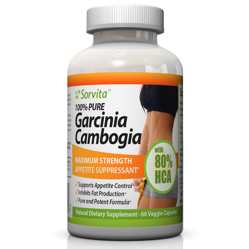 100% Pure Garcinia Cambogia - 80% HCA