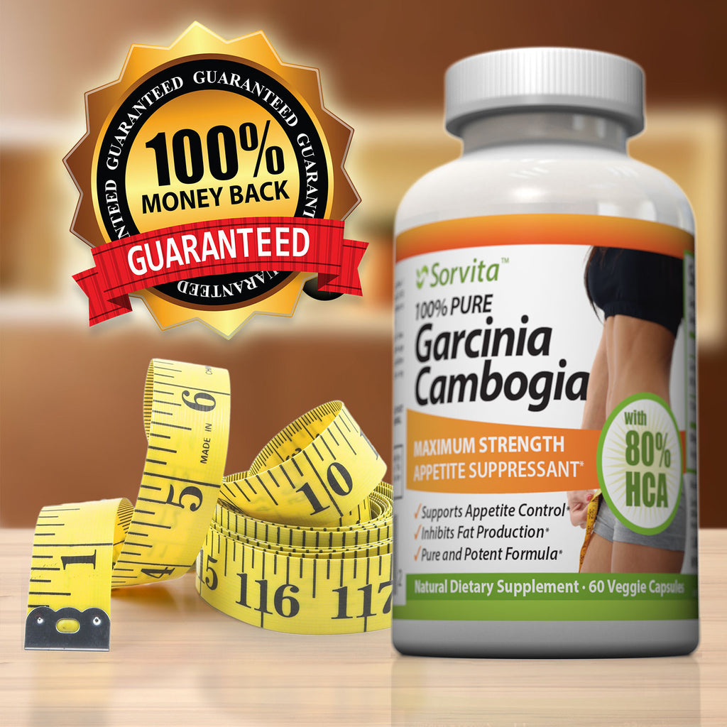 100% Pure Garcinia Cambogia - 80% HCA