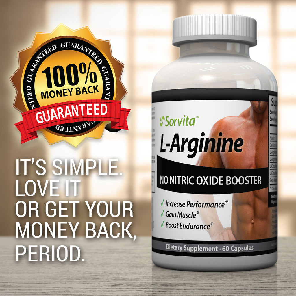 L-Arginine NO Nitric Oxide Supplement