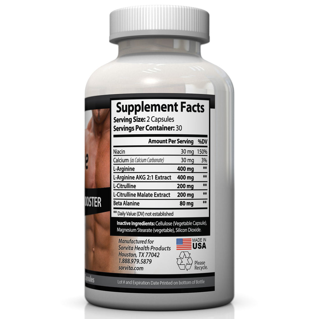 L-Arginine NO Nitric Oxide Supplement